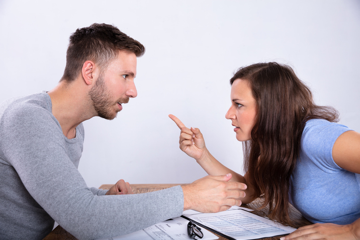 credit card points in a divorce